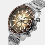 Signa Men Quartz Brown Dial Chronograph Stainless Steel Watch AX7009X1