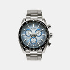 Columbia Men Quartz Blue Dial Chronograph Steel Watch AX7011X1