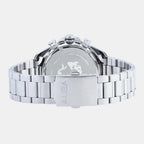 Men Quartz Blue Dial Chronograph Stainless Steel Watch AX7015X1
