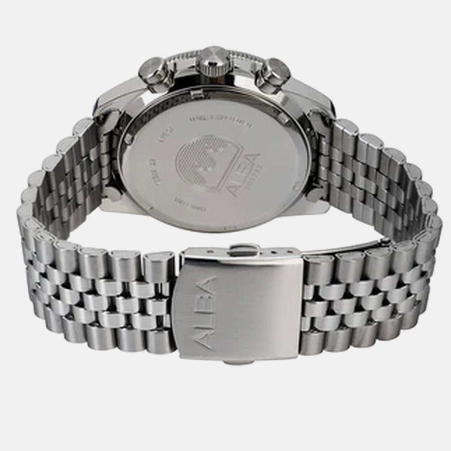 Men Quartz Blue Dial Chronograph Steel Watch AX7031X1