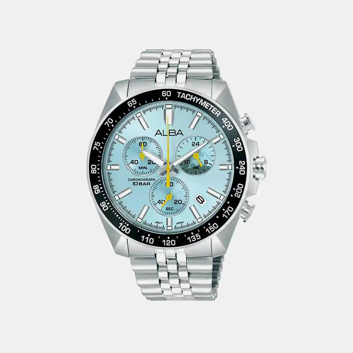 Signa Men Quartz Blue Dial Chronograph Stainless Steel Watch AX7031X1