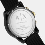 Armani Exchange Men Round Black watch