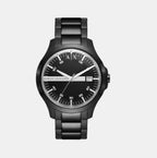 Armani Exchange Round Black Analog watch