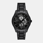 Armani Exchange Round Black Multi-Function watch