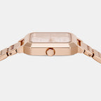 Women Quartz Silver Dial Analog Stainless Steel Watch AX7164SET