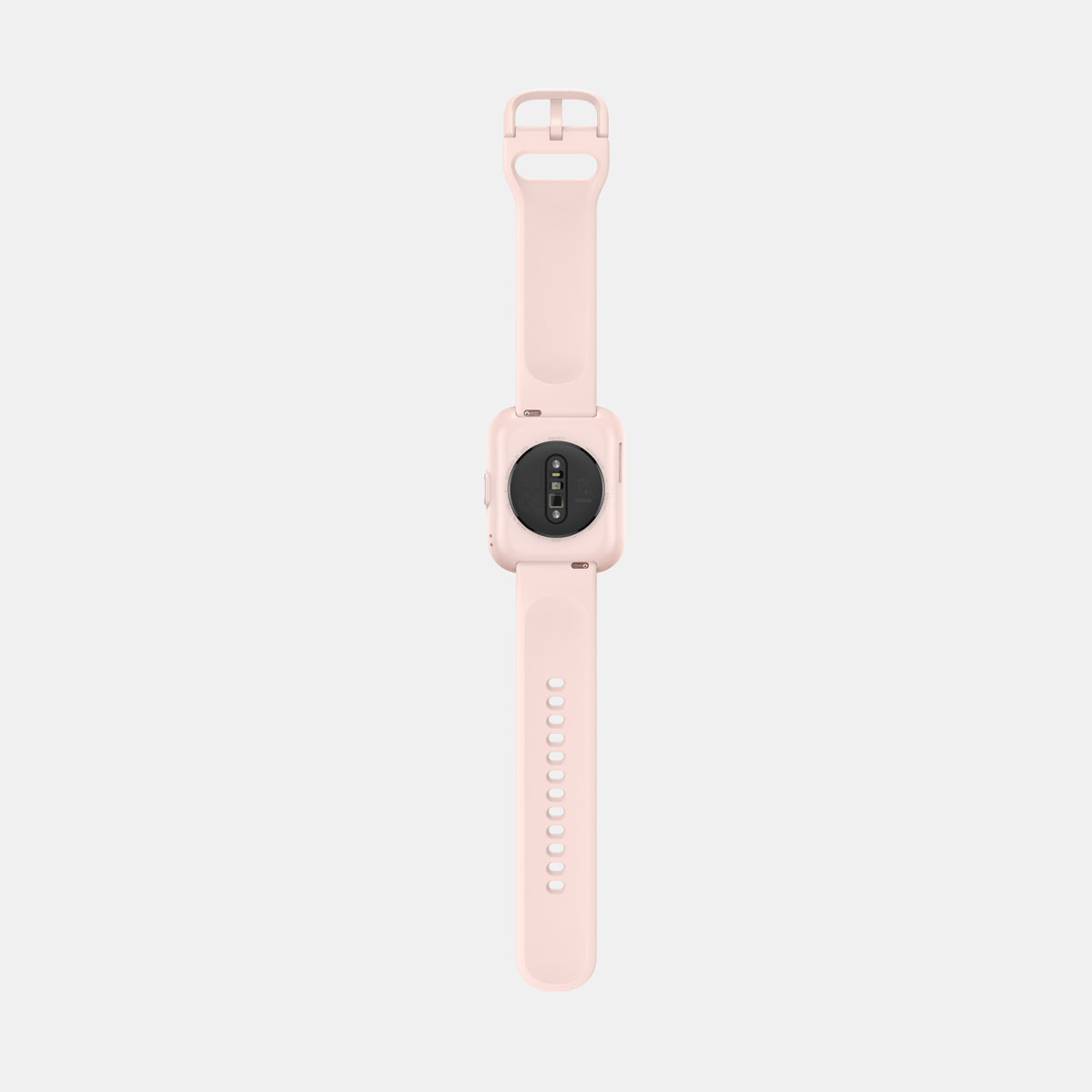 Unisex Processor Pink Dial LCD Silicone Watch BIP 5 PASTEL PINK