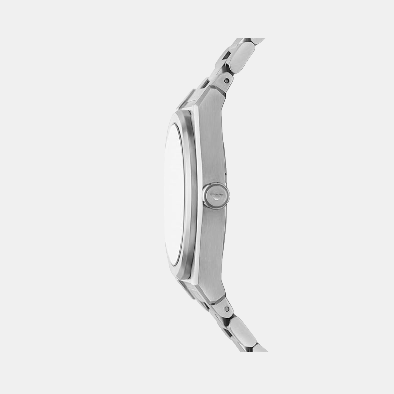 Na Men Quartz Black Dial Analog Stainless Steel Watch AR11622