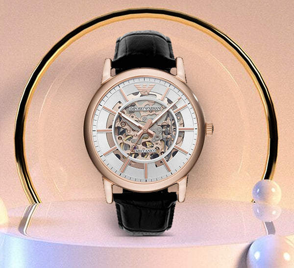 Armani Automatic Watch - A Batteryless Precision With Style – Just In Time