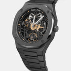 Ashborne Men Automatic Grey Dial Analog Stainless Steel Watch Ashbourne - Gm
