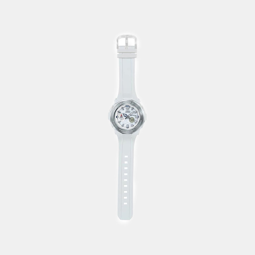 Baby-G Women Quartz Silver Dial Analog-Digital Resin Watch B191