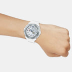 Baby-G Women Quartz Silver Dial Analog-Digital Resin Watch B191