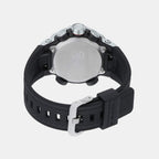 Baby-G Women Quartz Black Dial Analog-Digital Resin Watch B200