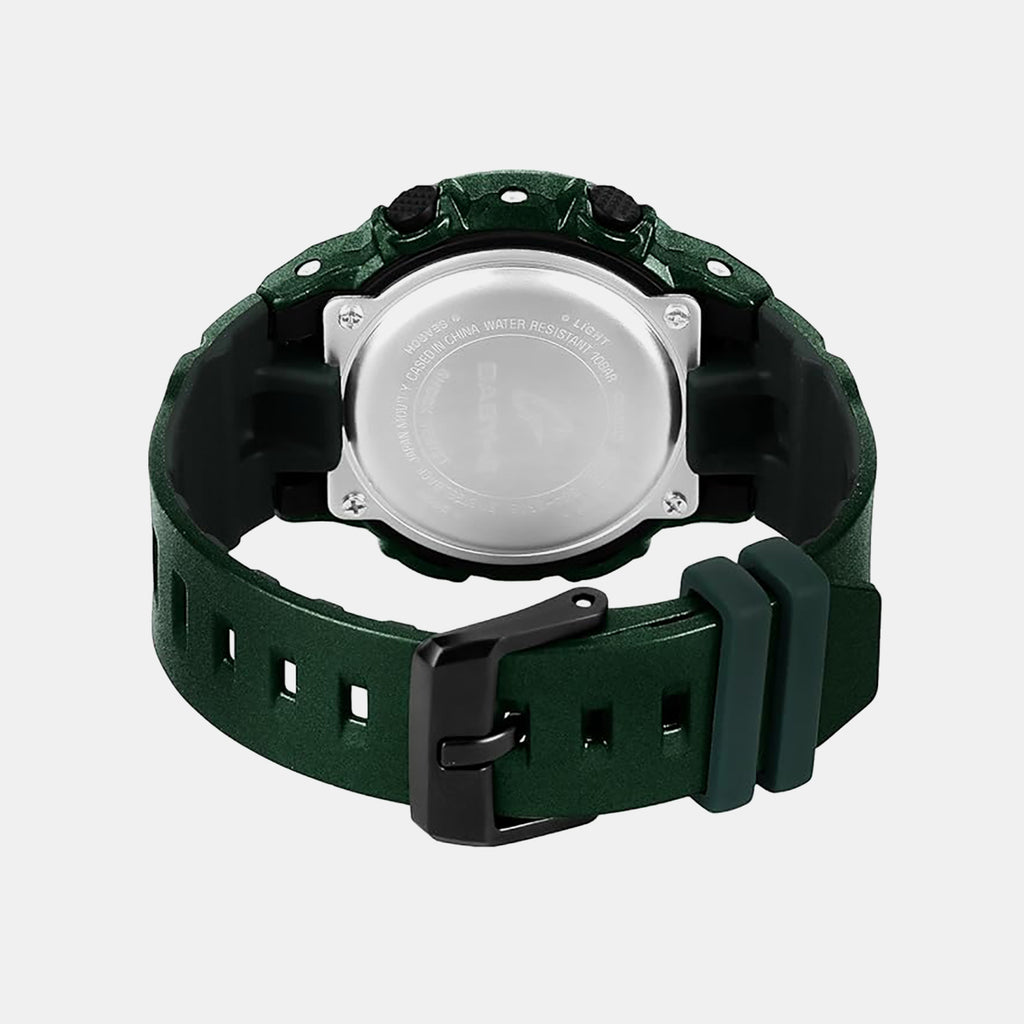 Baby-G Women Quartz Black Dial Analog-Digital Resin Watch B206