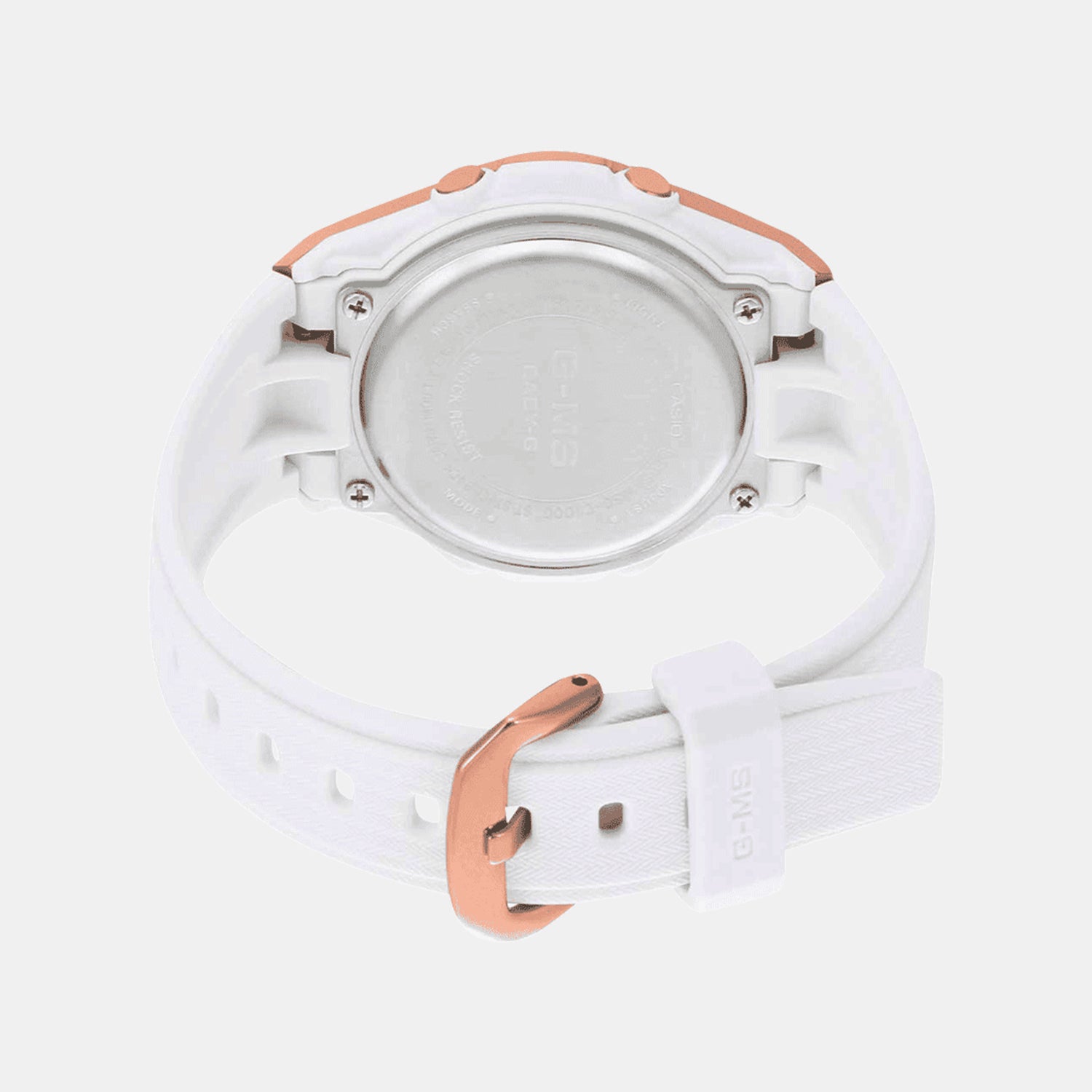 Baby-G Women Quartz Pink Dial Analog-Digital Resin Watch B214
