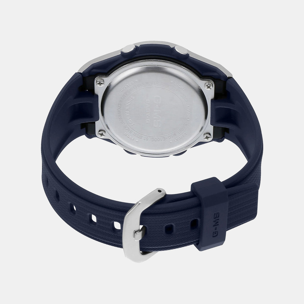 Baby-G Women Quartz Blue Dial Analog-Digital Resin Watch B215