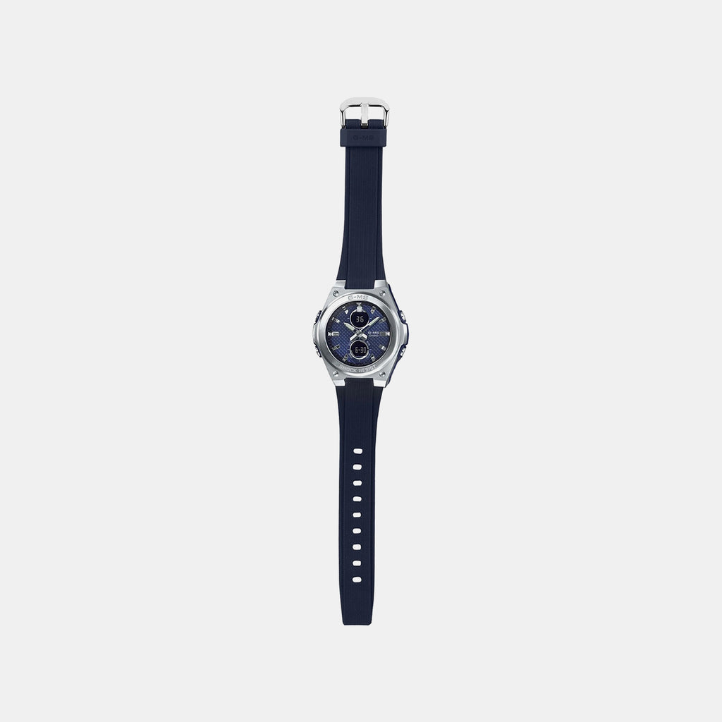 Baby-G Women Quartz Blue Dial Analog-Digital Resin Watch B215