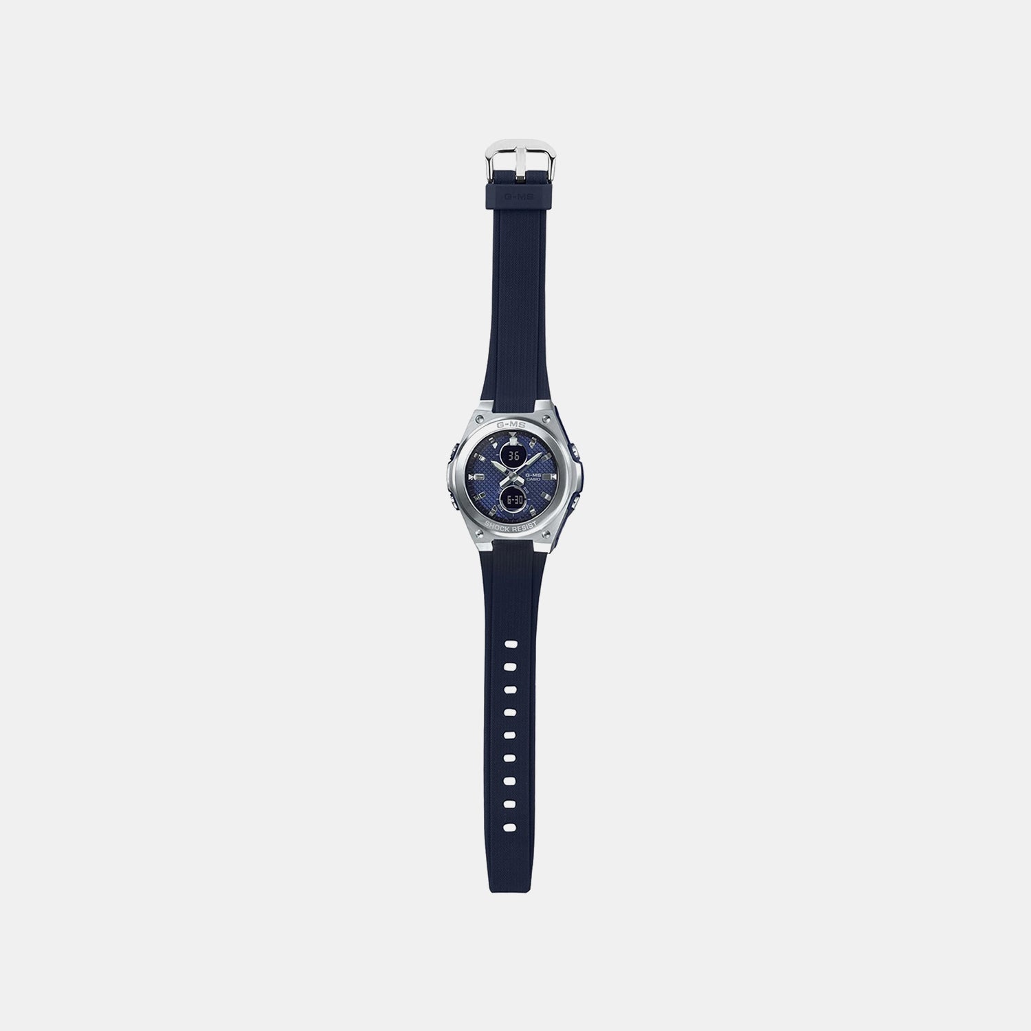 Baby-G Women Quartz Blue Dial Analog-Digital Resin Watch B215