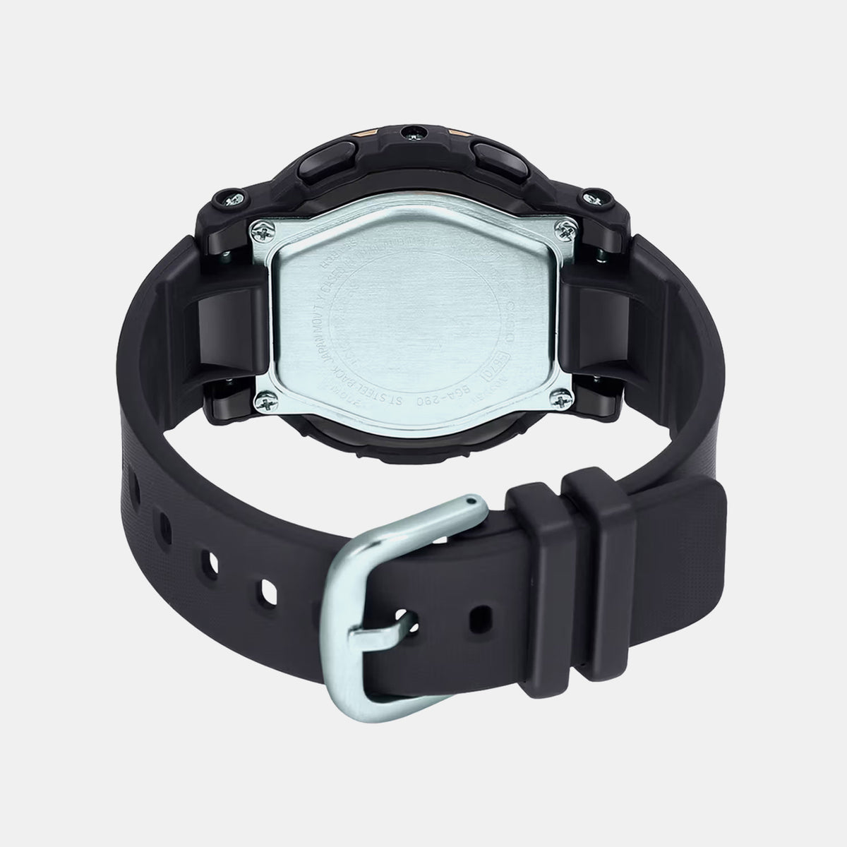 Baby-G Women Quartz Black Dial Analog-Digital Resin Watch B218