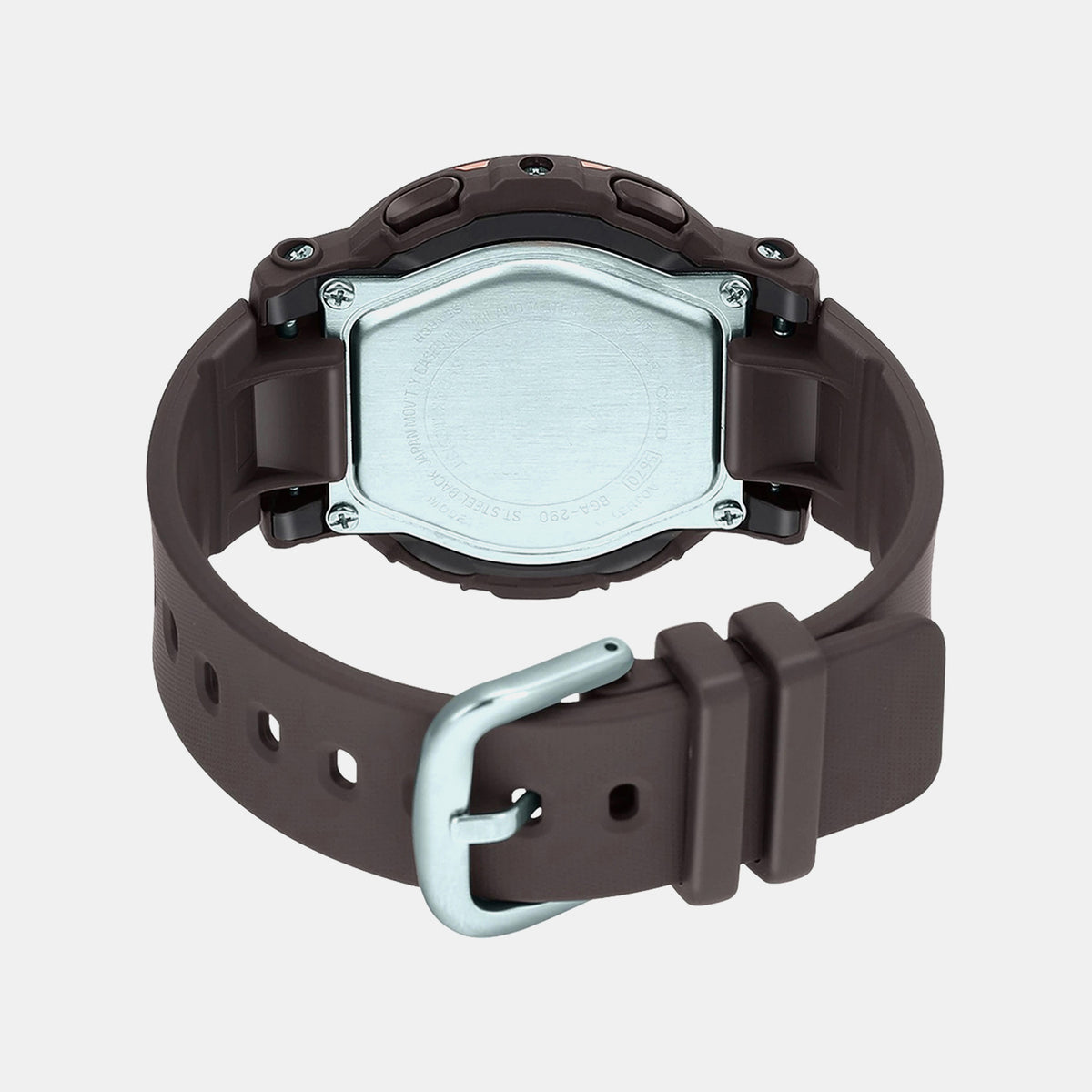 Baby-G Women Quartz Pink Dial Analog-Digital Resin Watch B219
