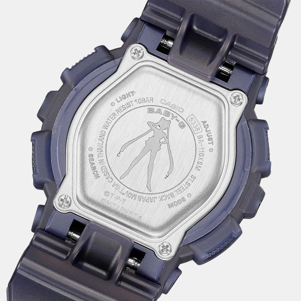 Baby-G Women Quartz Blue Dial Analog-Digital Resin Watch B227