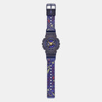 Baby-G Women Quartz Blue Dial Analog-Digital Resin Watch B227