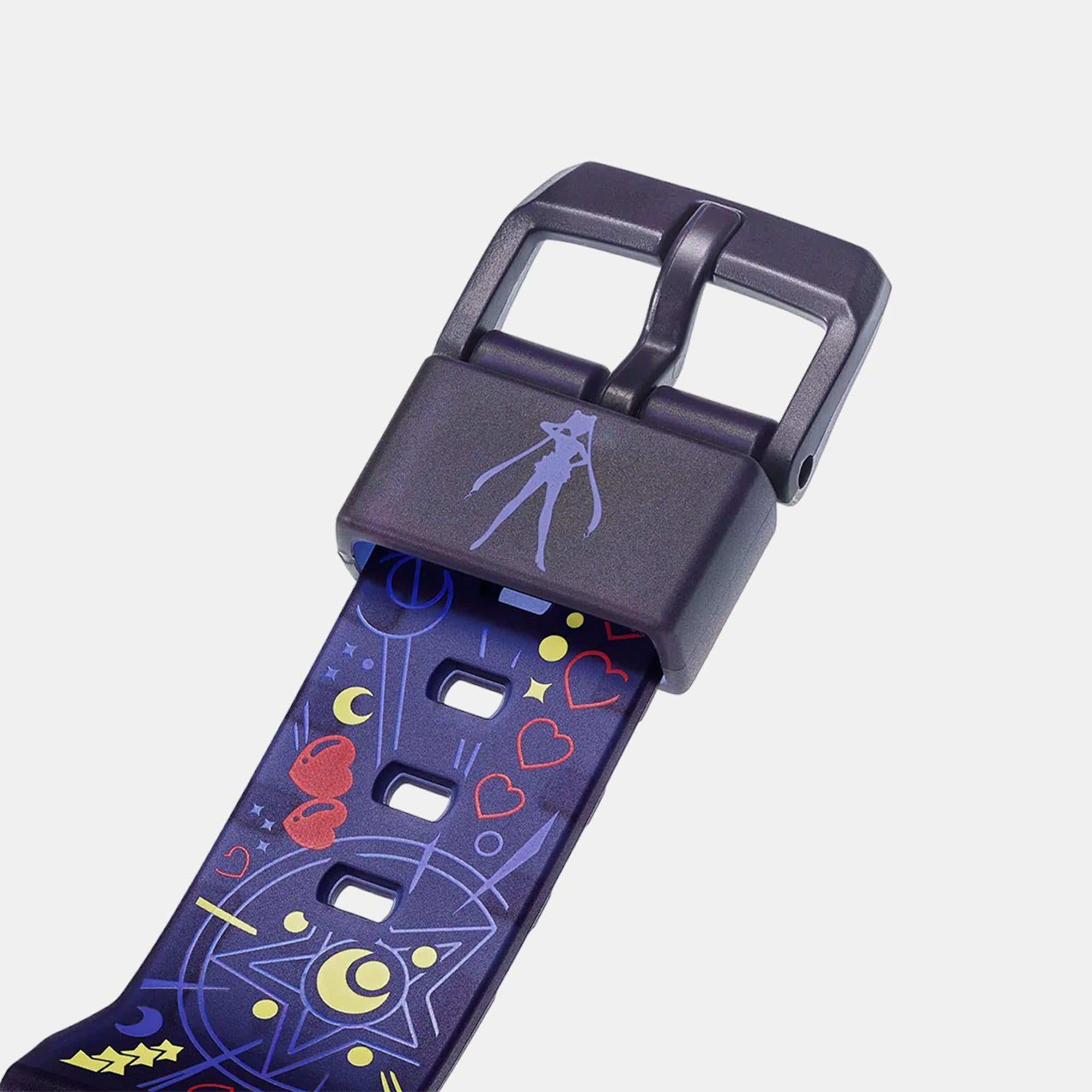 Baby-G Women Quartz Blue Dial Analog-Digital Resin Watch B227