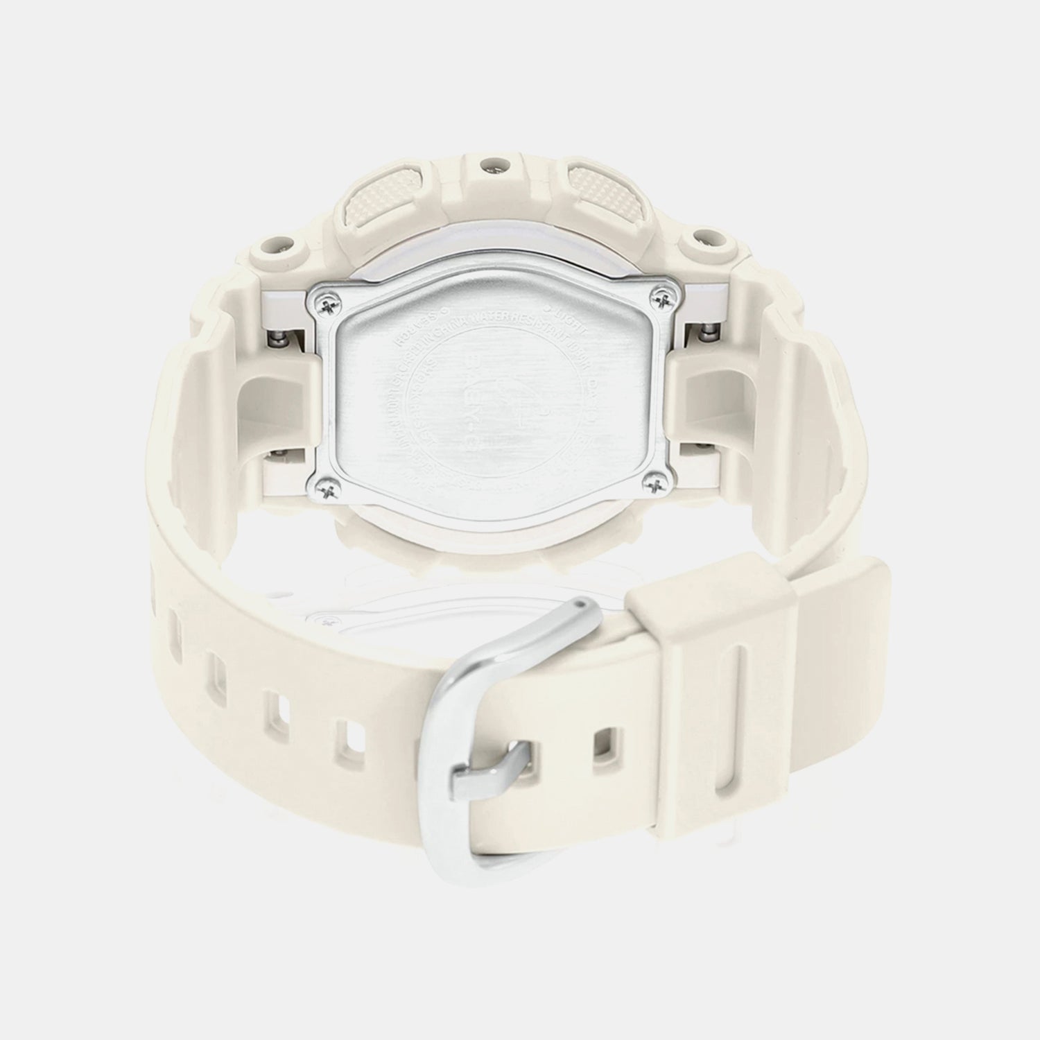 Baby-G Men Quartz White Dial Analog-Digital Resin Watch B228