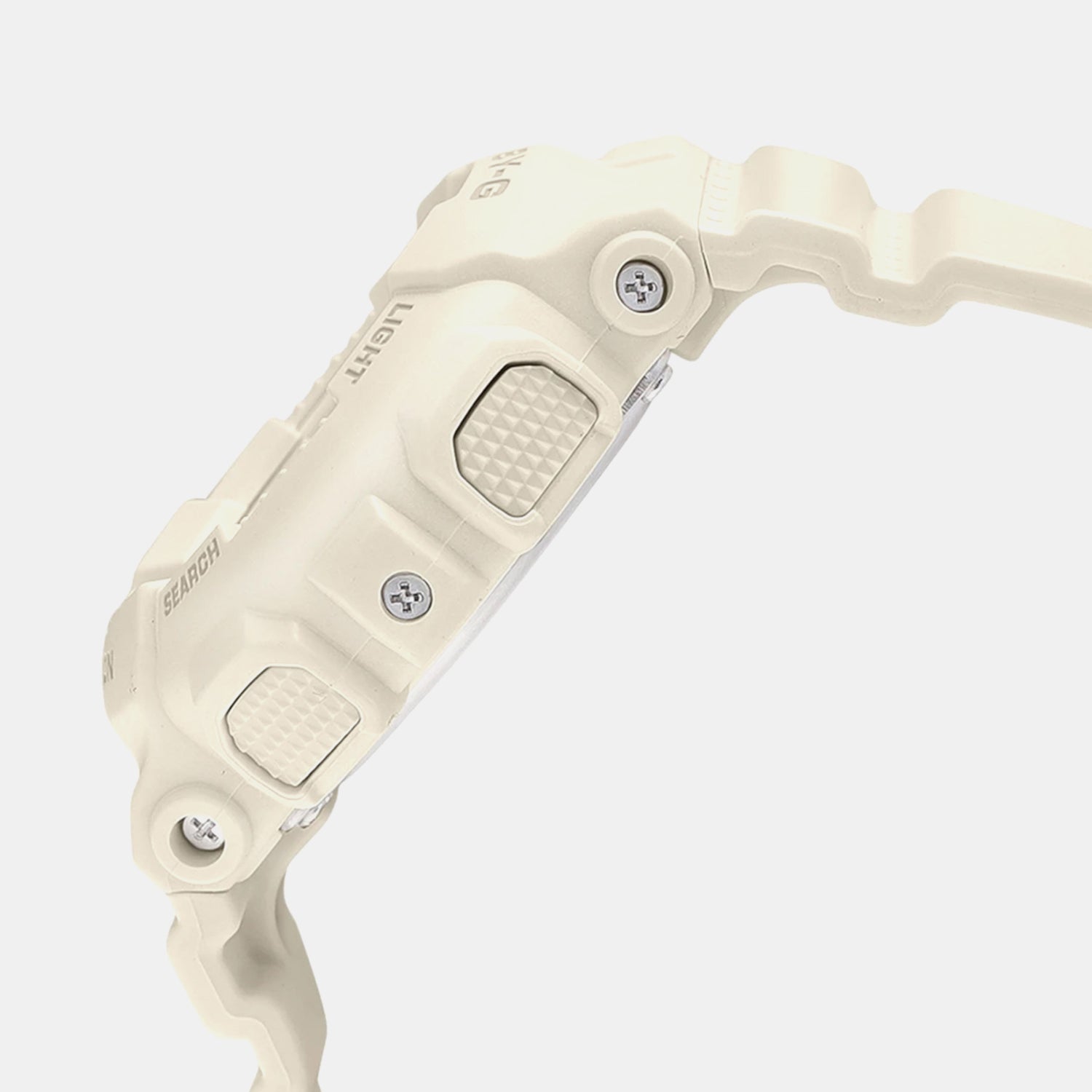 Baby-G Men Quartz White Dial Analog-Digital Resin Watch B228