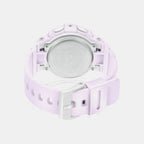 Baby-G Women Quartz Pink Dial Analog-Digital Resin Watch B231
