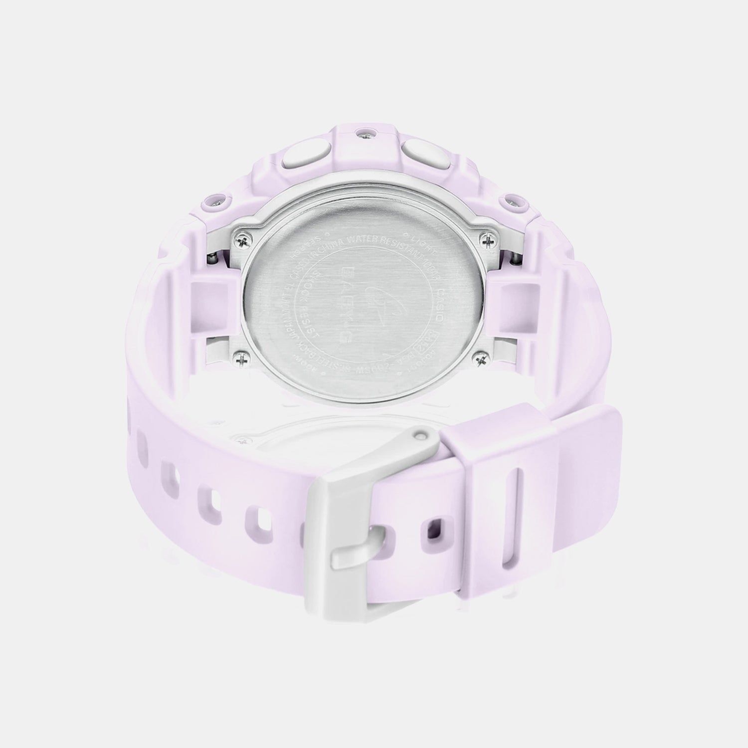 Baby-G Women Quartz Pink Dial Analog-Digital Resin Watch B231