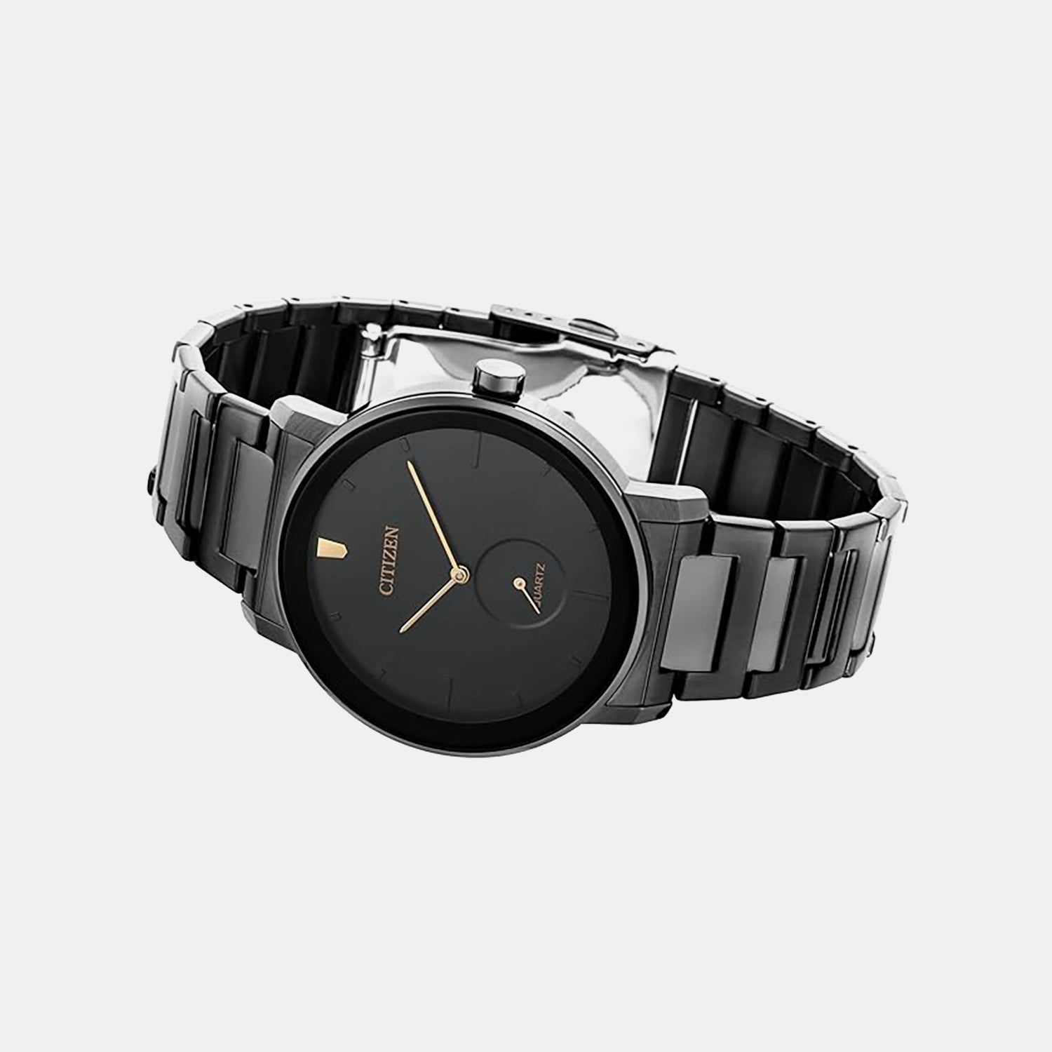 Citizen X Men Quartz Black Dial Analog Stainless Steel Watch BE9187-53E