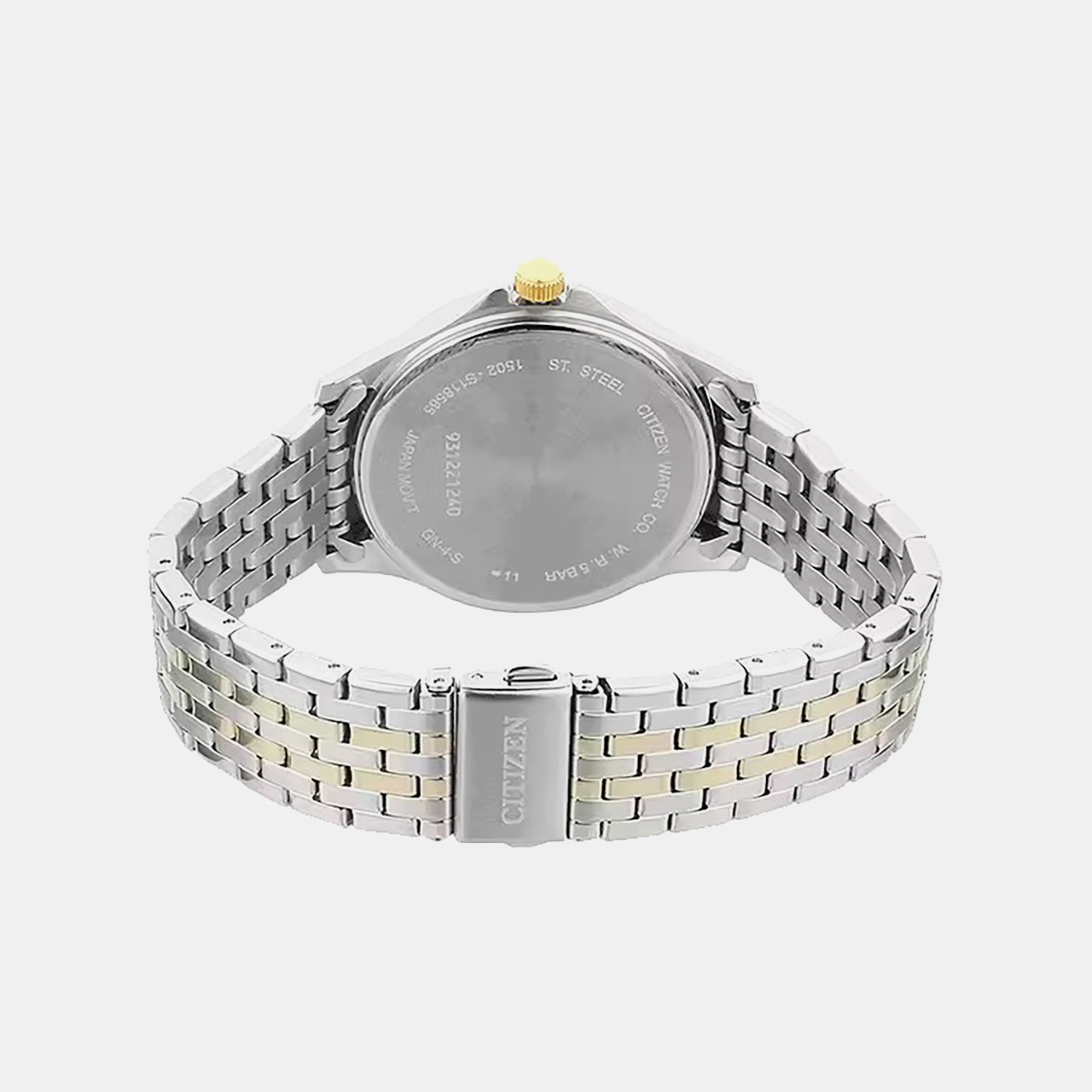 Men Quartz Blue Dial Analog Stainless Steel Watch BF2024-50L