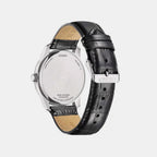 Men Quartz Black Dial Analog Leather Watch BH5001-05H