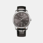 Men Quartz Black Dial Analog Leather Watch BH5001-05H