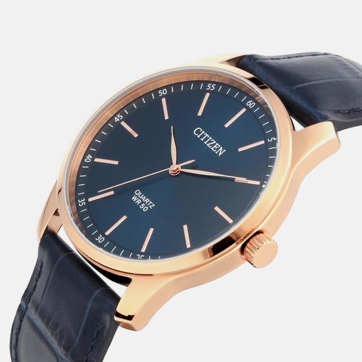 Men Quartz Blue Dial Analog Stainless Steel BH5003-00L