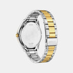 Men Quartz Silver Dial Analog Stainless Steel Watch BI1036-57A