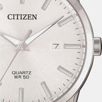 Citizen X Men Quartz Silver Dial Analog Stainless Steel Watch BI5000-87A