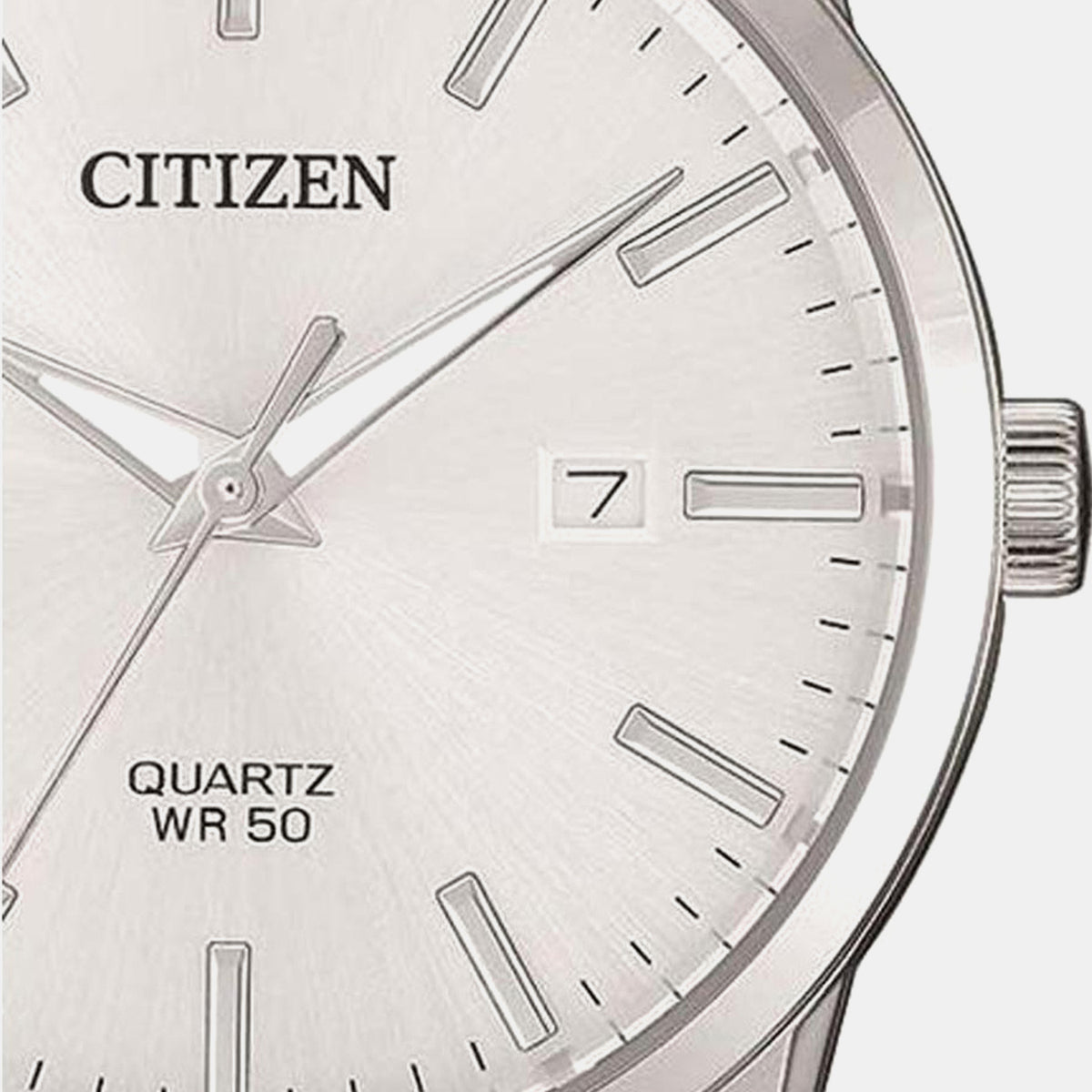 Citizen X Men Quartz Silver Dial Analog Stainless Steel Watch BI5000-87A