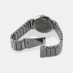 Men Quartz Black Dial Analog Stainless Steel Watch BI5014-58E