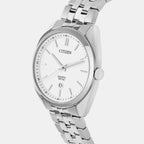 Men Quartz Beige Dial Analog Stainless Steel Watch BI5090-50A