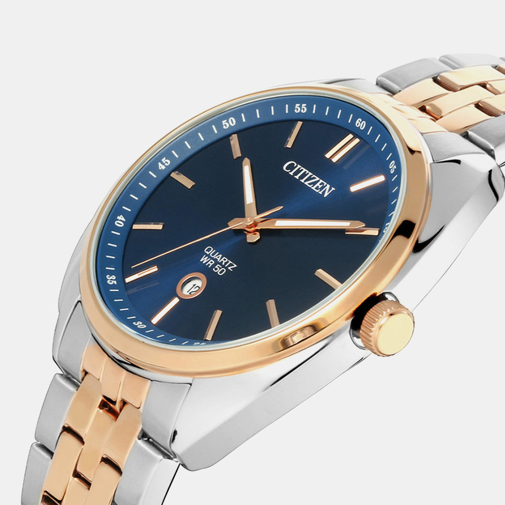 Citizen X Men Quartz Blue Dial Analog Watch BI5096-53L