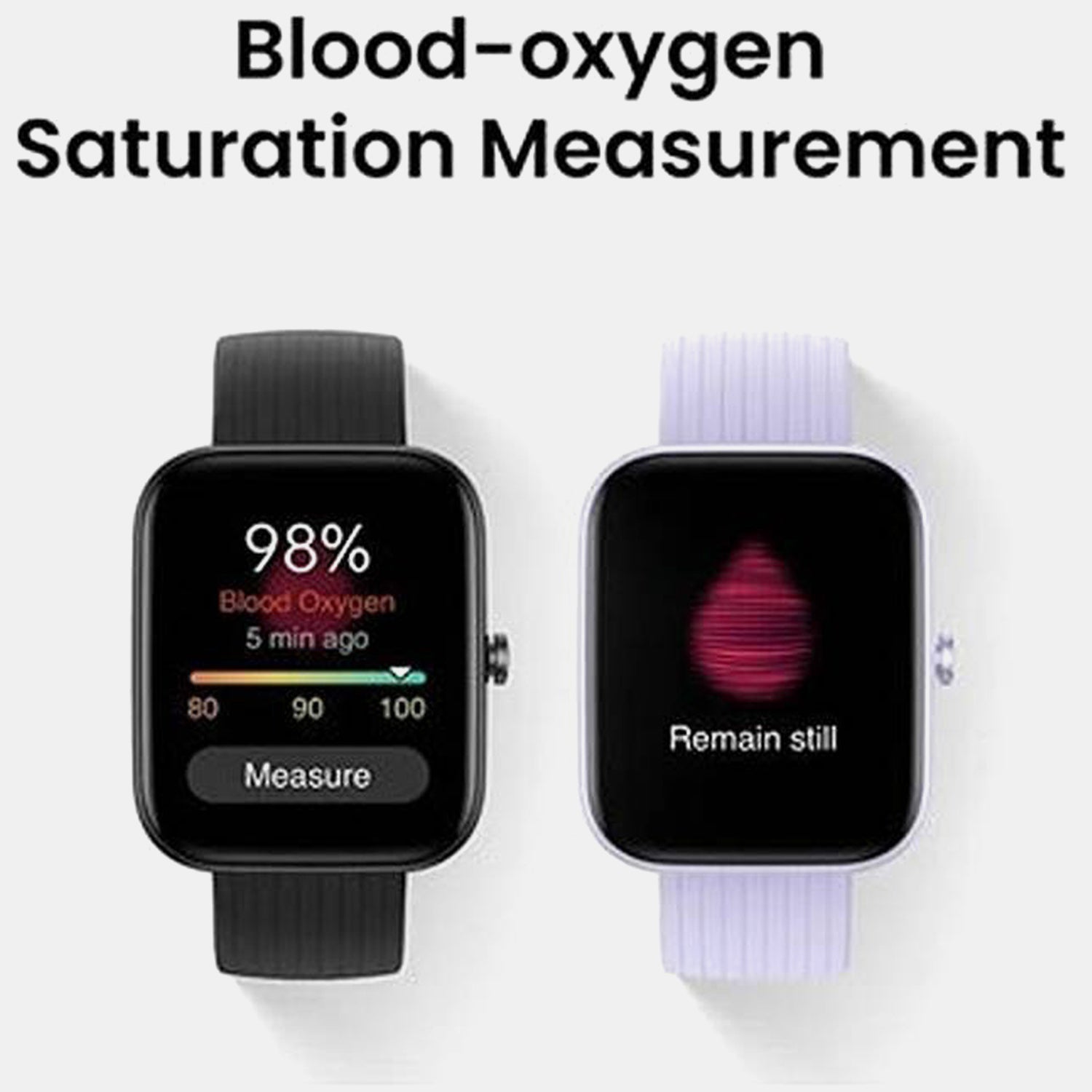 Unisex Processor Blue Dial LCD Silicone Watch BIP 3 BLUE