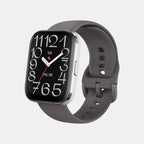 Bip Unisex Quartz Grey Dial Digital Silicone Watch BIP 5 UNITY GREY