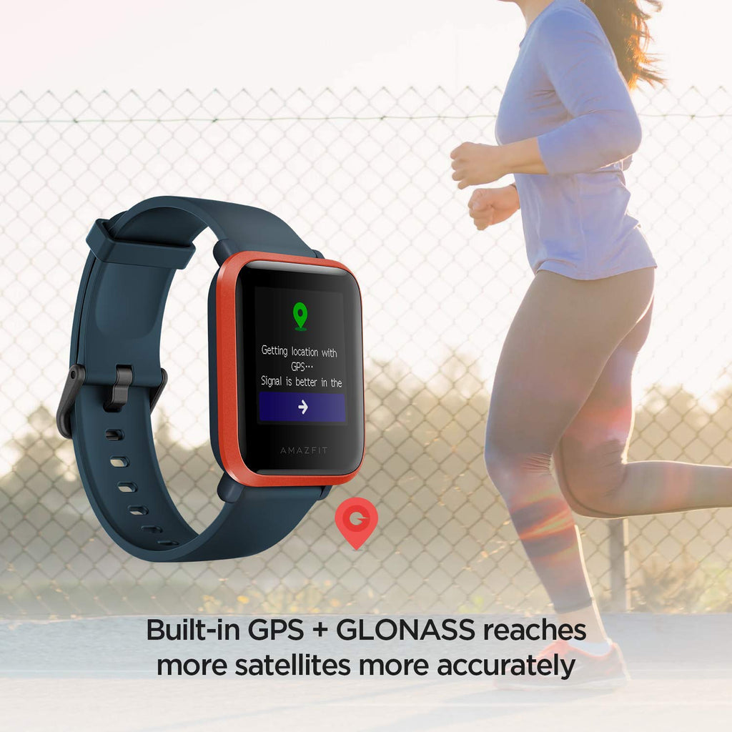 Bip Unisex Quartz Black Dial Digital Silicone Watch BIP ORANGE