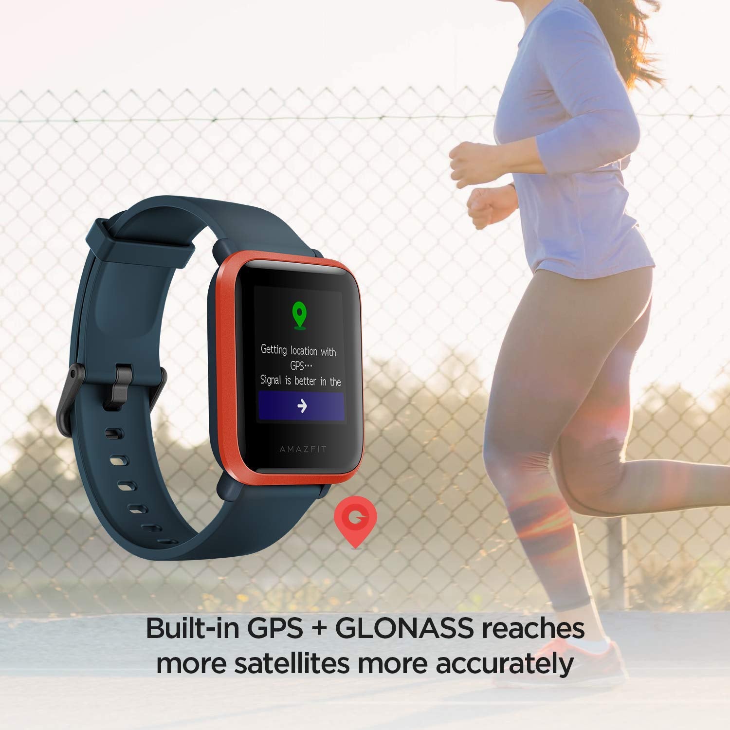 Bip Unisex Quartz Black Dial Digital Silicone Watch BIP ORANGE