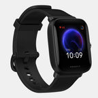 Bip Unisex Quartz Black Dial Digital Silicone Watch BIP U BLACK