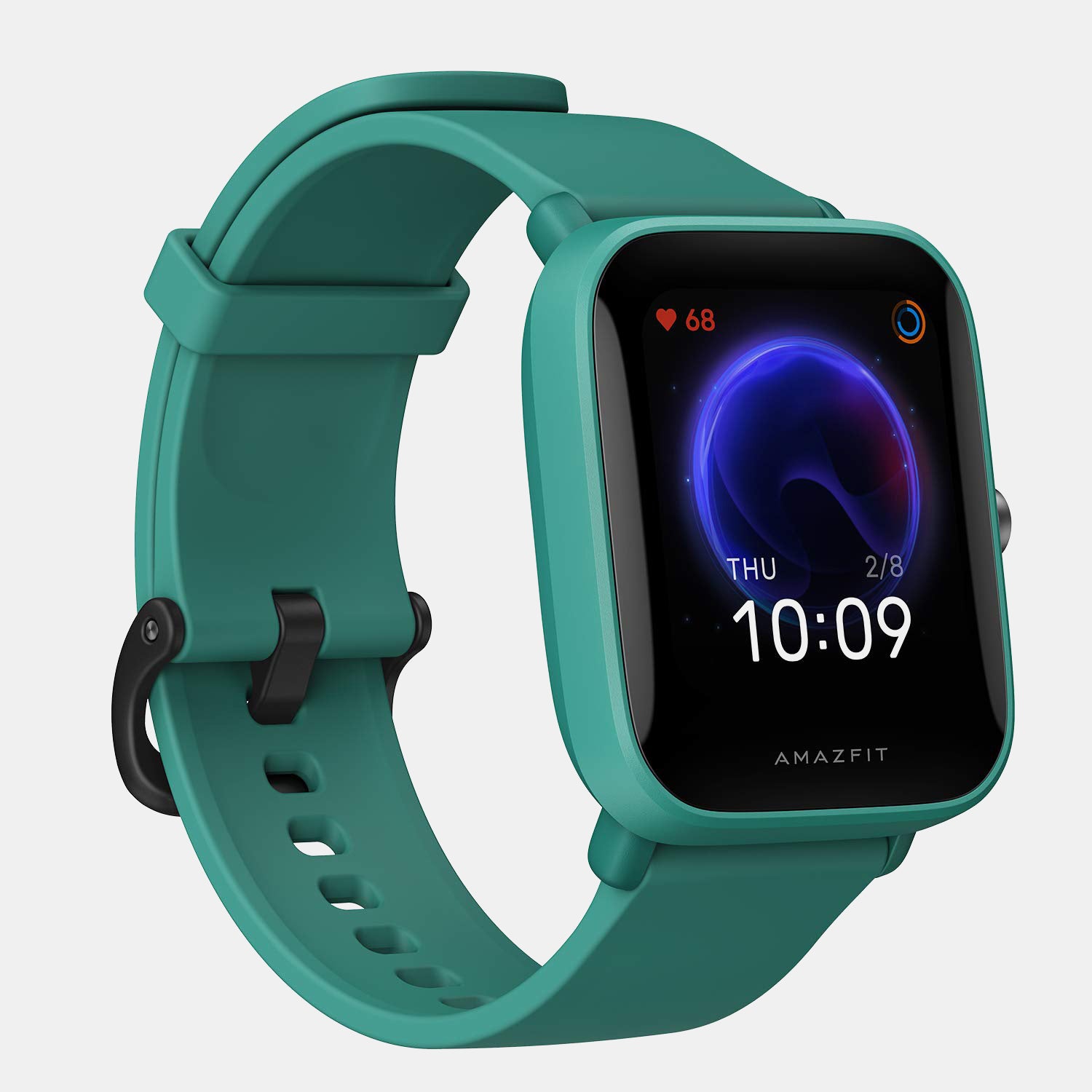 Bip Unisex Quartz Green Dial Digital Silicone Watch BIP U GREEN