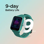 Bip Unisex Quartz Green Dial Digital Silicone Watch BIP U GREEN