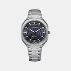 Photon Eco-Drive Drive 50th Anniversary Limited Edition Men Quartz Black Dial Analog Titanium Watch BJ6560-53W