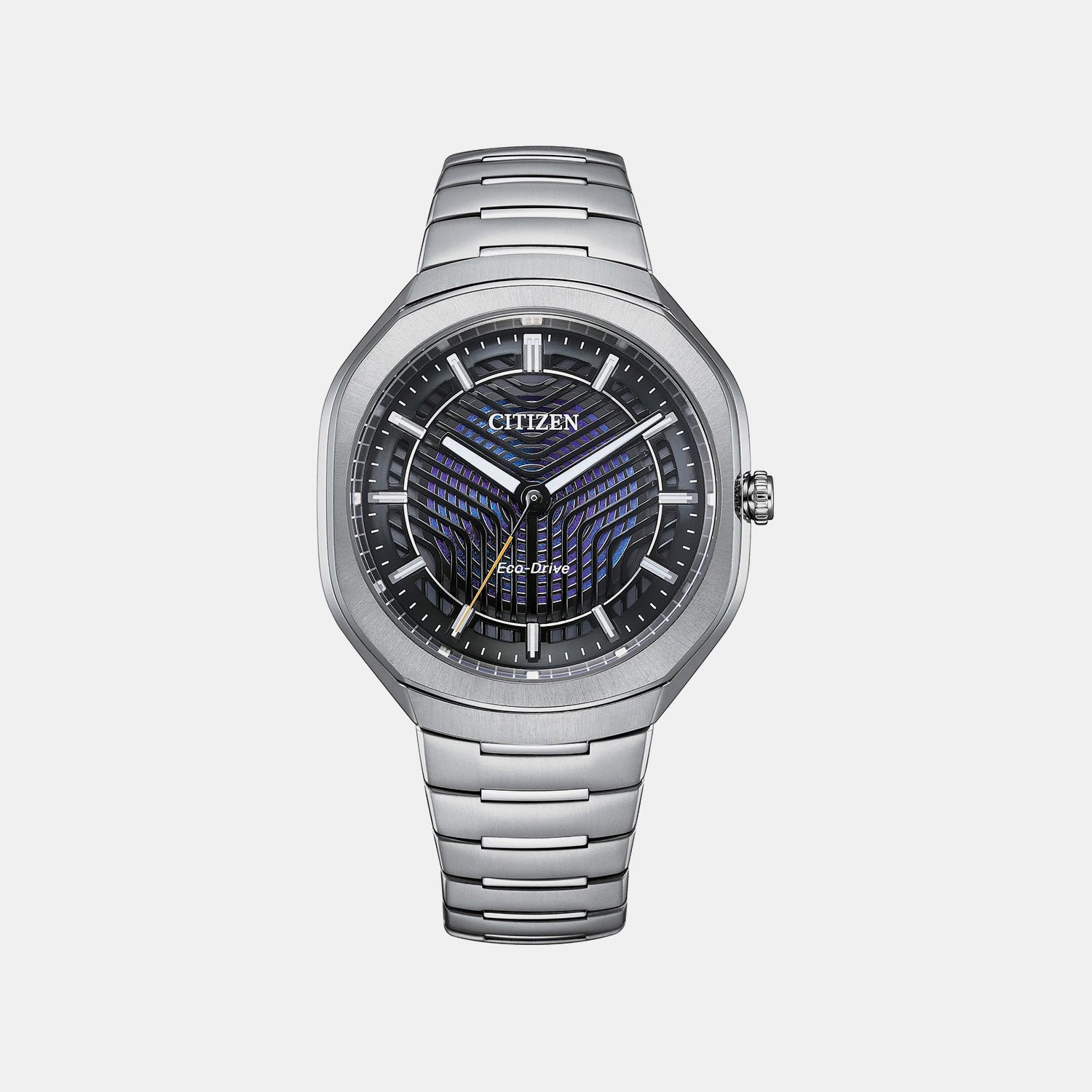 Photon Eco-Drive Drive 50th Anniversary Limited Edition Men Quartz Black Dial Analog Titanium Watch BJ6560-53W